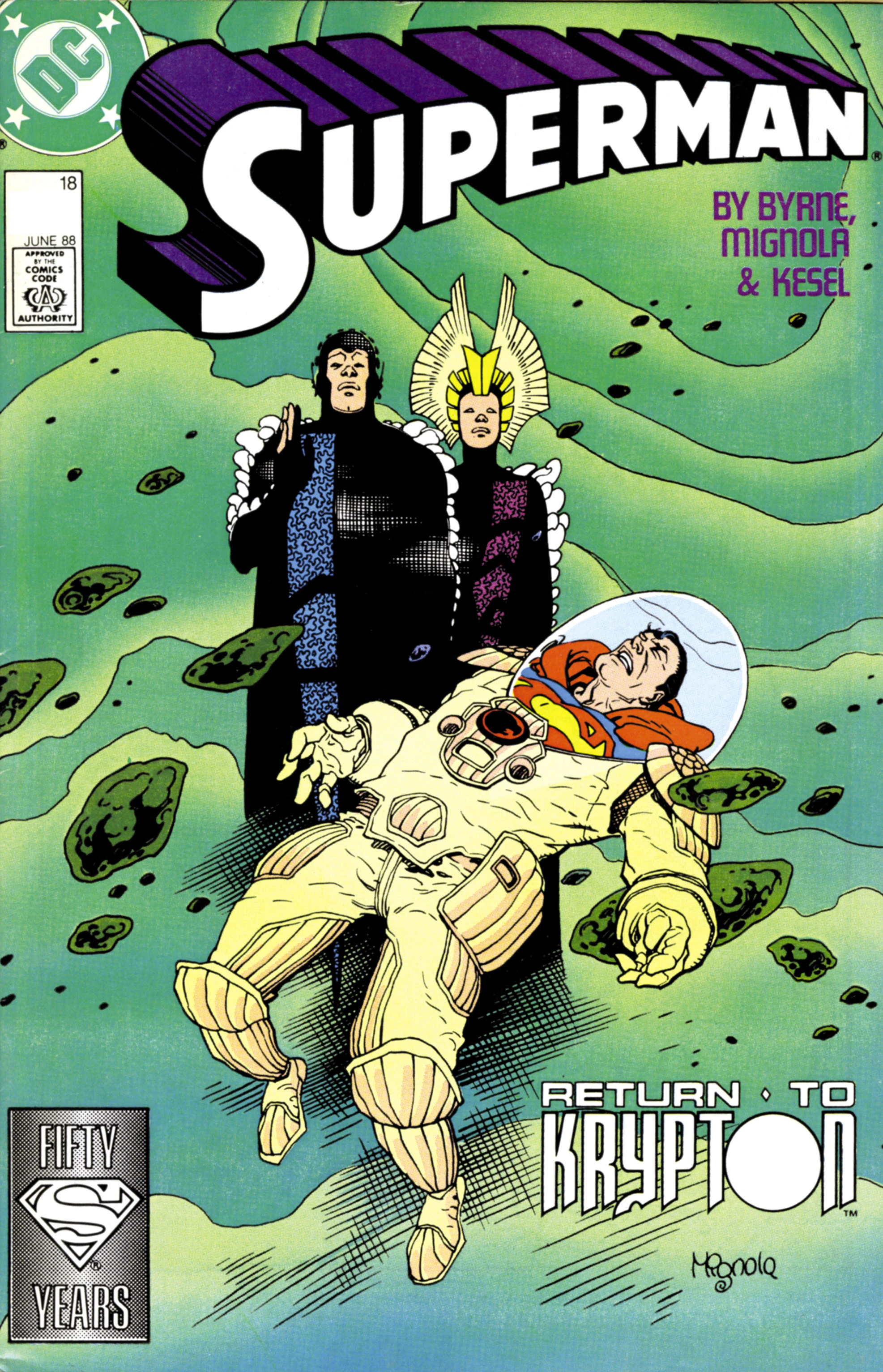 Superman #18 (DC, 1988 — Cover A) cover